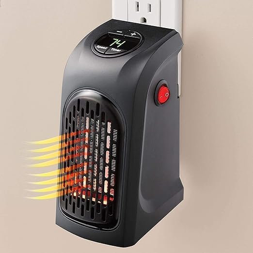 Portable Wall Heater Warmer - 400 Watts