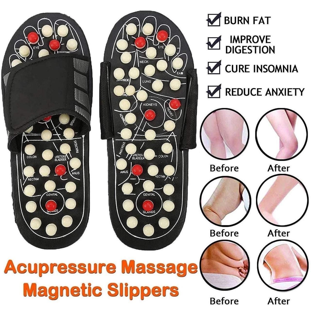 🦶Acupressure Magnetic Therapy Paduka Slippers