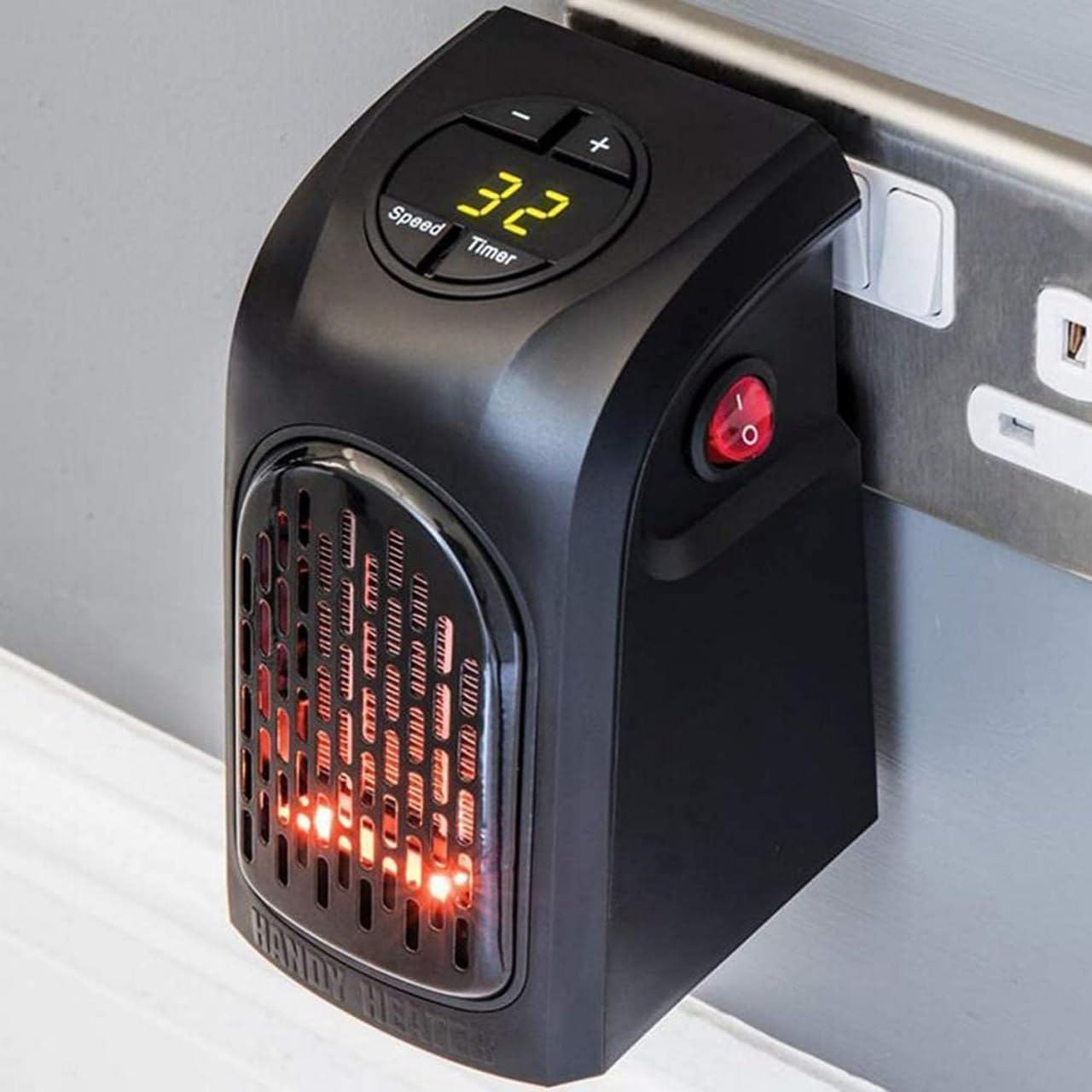 Portable Wall Heater Warmer - 400 Watts