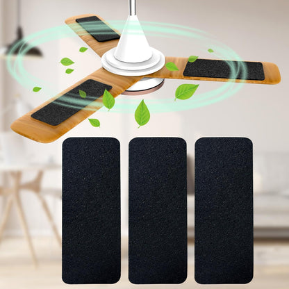 Ceiling Fan Air Purifier Pads (3 Pcs Activated Coconut Shell Carbon)