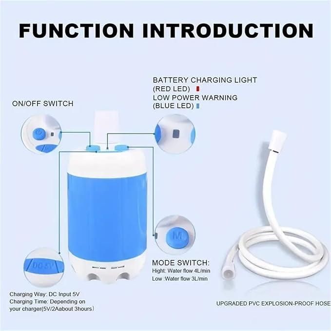 JetStream Go - Portable Electric Shower Pump